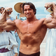 The muscleman in the early days of his political career.